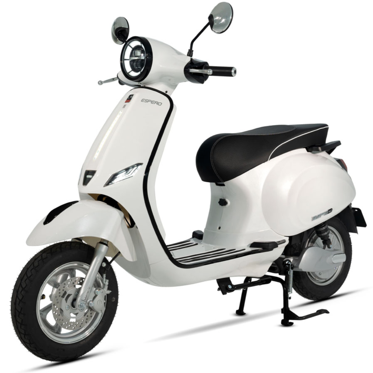 Xe điện Detech Vespa Classic Pro (Trắng)